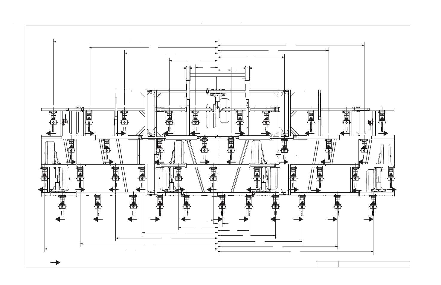 40' shank layout | Summers Disk-Chisel User Manual | Page 58 / 119