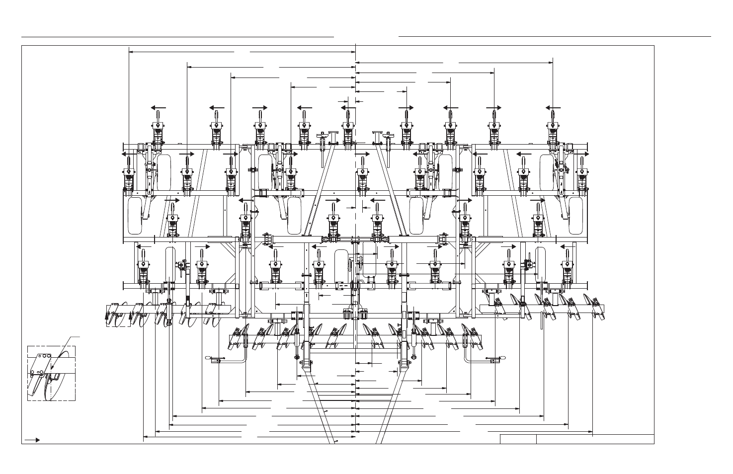 32' disk-chisel layout, 32' disk-chisel | Summers Disk-Chisel User Manual | Page 63 / 119