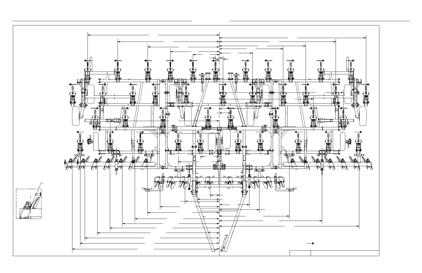40' disk-chisel layout, 40' disk-chisel | Summers Disk-Chisel User Manual | Page 65 / 119