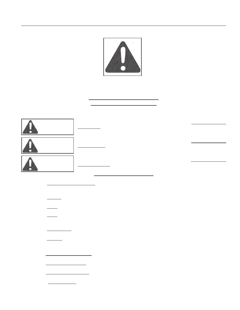 Section 1 - safety, General safety practices, Safety-alert symbol -1 | General safety practices -1, Danger warning caution | Summers Disk-Chisel User Manual | Page 7 / 119