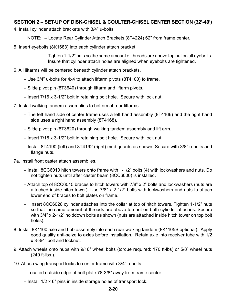 Summers Disk-Chisel User Manual | Page 32 / 154