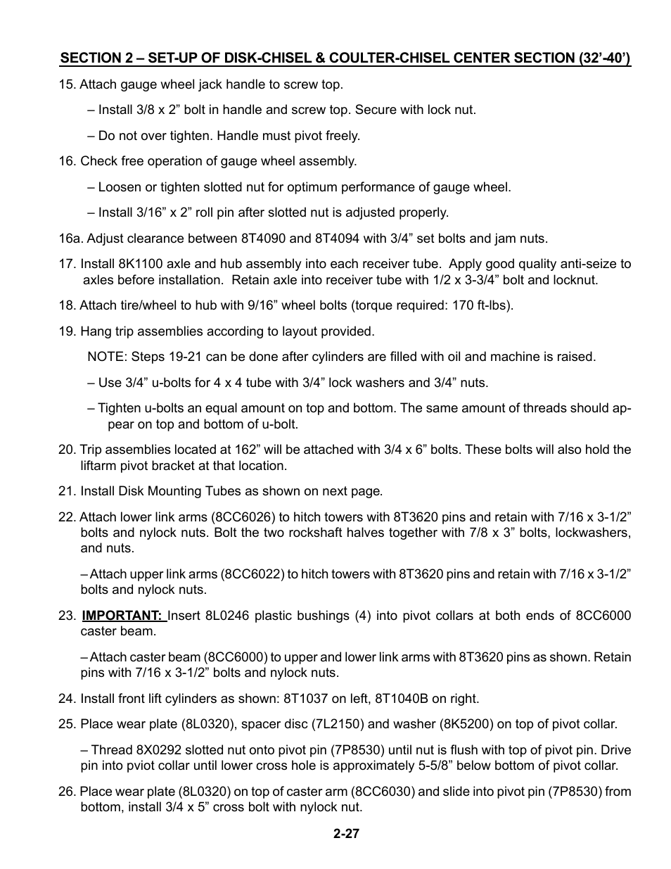 Summers Disk-Chisel User Manual | Page 39 / 154