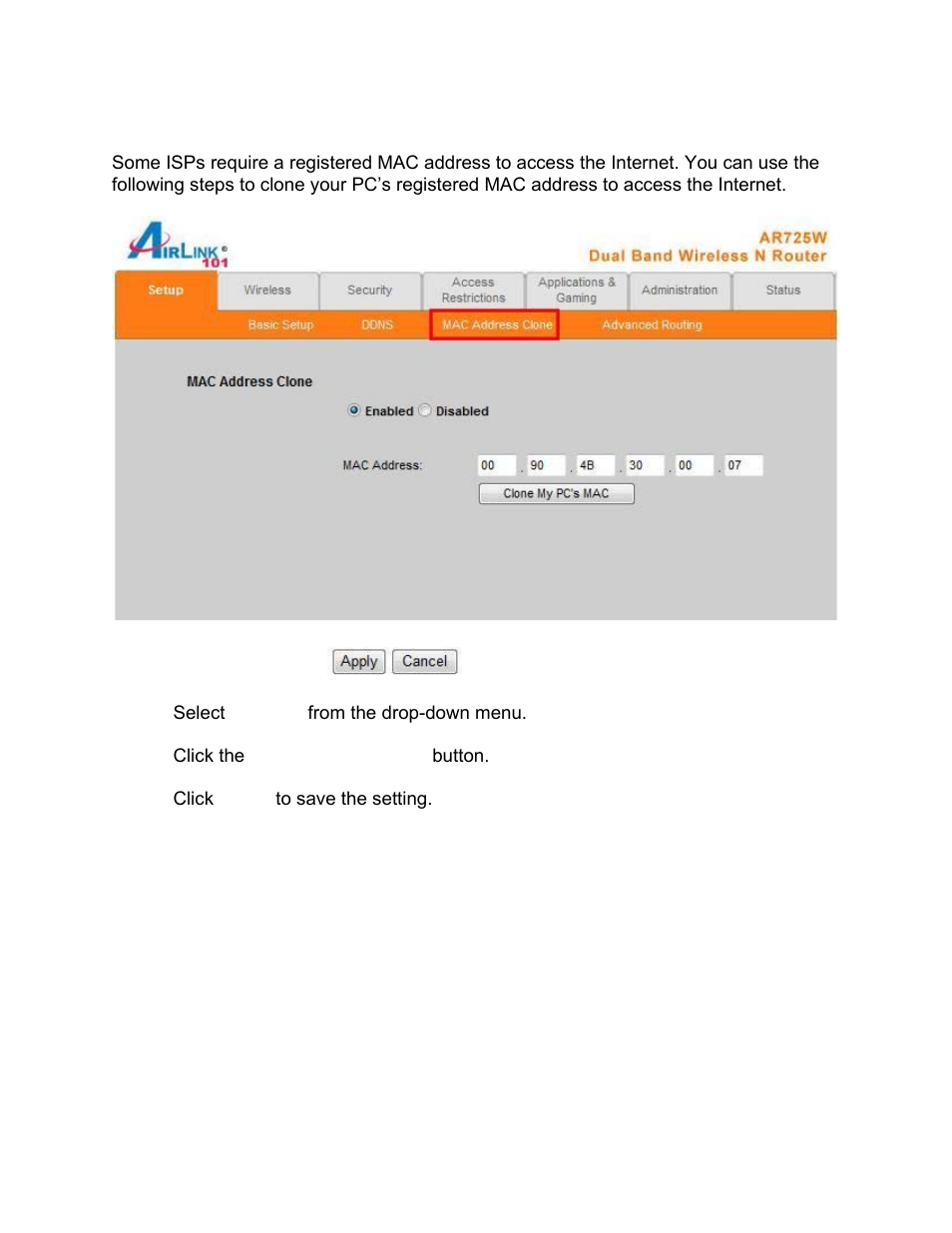 Airlink101 AR725W User Manual | Page 17 / 64