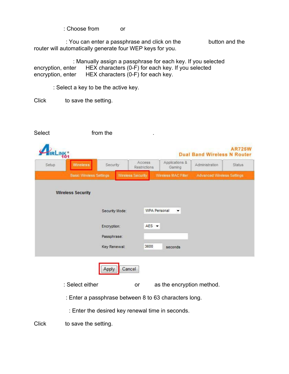 Airlink101 AR725W User Manual | Page 22 / 64