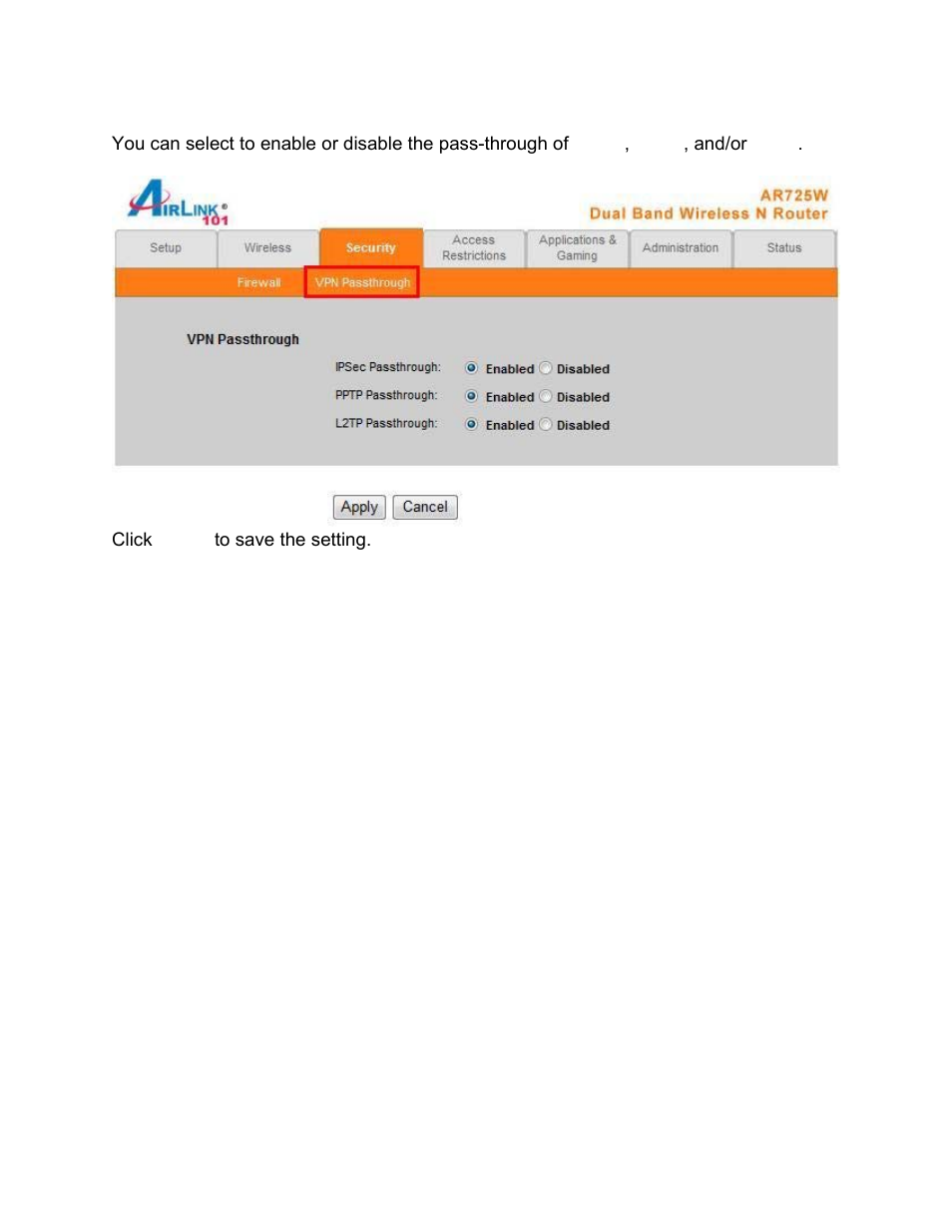 Airlink101 AR725W User Manual | Page 34 / 64