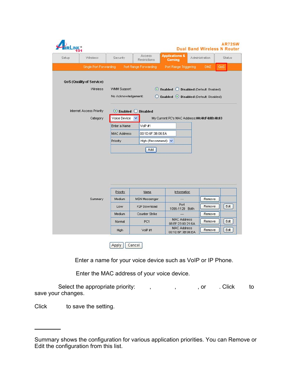 Airlink101 AR725W User Manual | Page 50 / 64