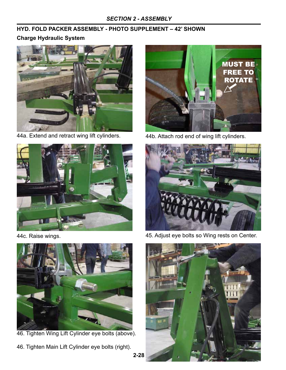 Summers Hydraulic Fold Coil User Manual | Page 38 / 122