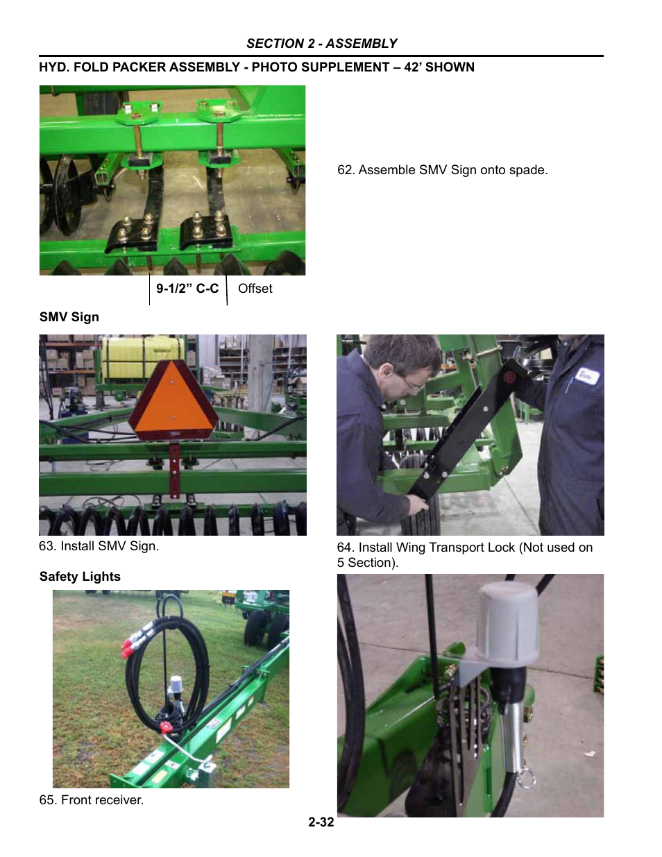 Summers Hydraulic Fold Coil User Manual | Page 42 / 122