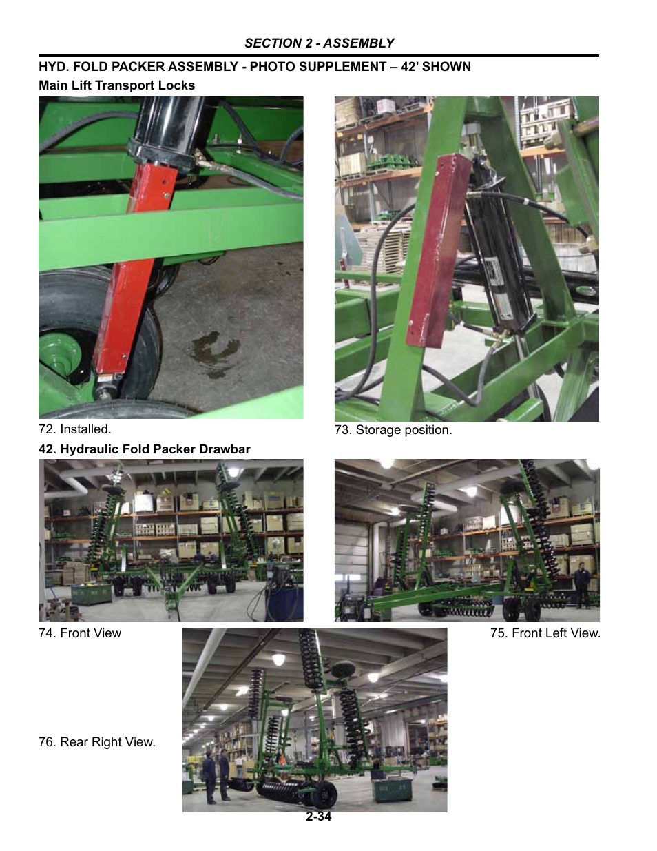 Summers Hydraulic Fold Coil User Manual | Page 44 / 122