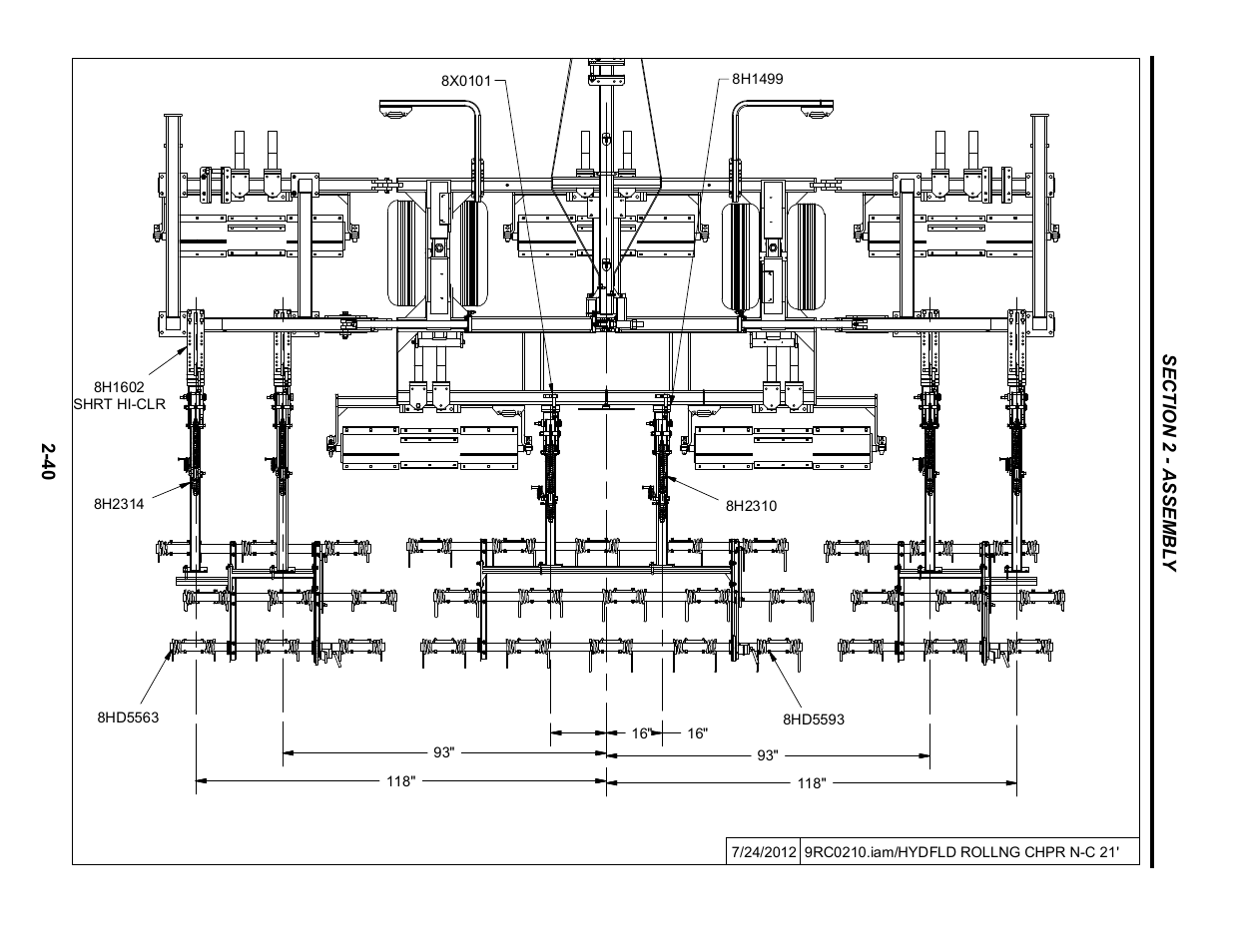 Summers Hydraulic Fold Coil User Manual | Page 50 / 122