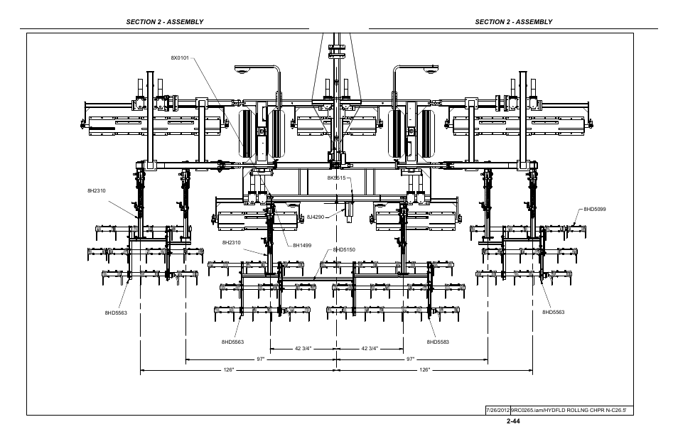 Summers Hydraulic Fold Coil User Manual | Page 54 / 122