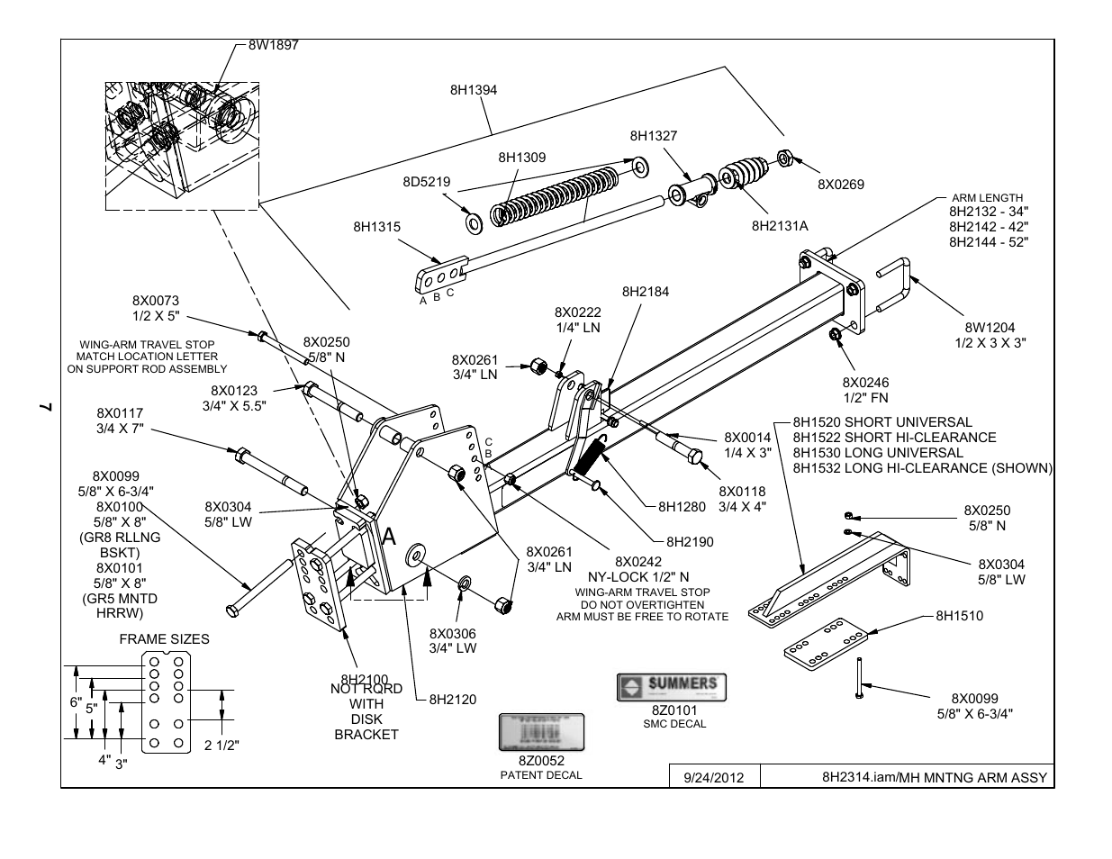 Summers Mounted Attachments User Manual | Page 10 / 30