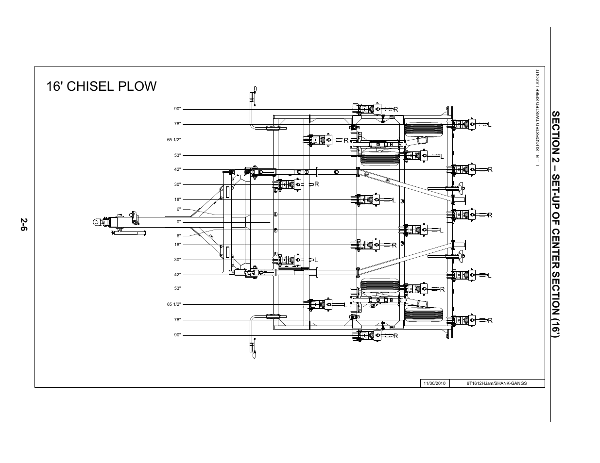 16' chisel plow | Summers Superchisel - 3-Section User Manual | Page 18 / 138