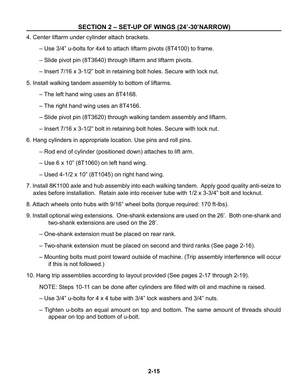 Summers Superchisel - 3-Section User Manual | Page 27 / 138