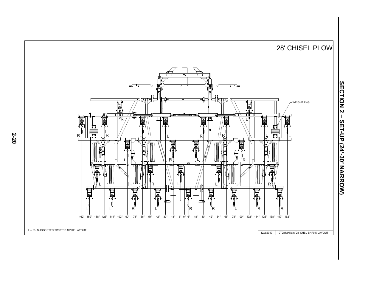 28' chisel plow | Summers Superchisel - 3-Section User Manual | Page 32 / 138