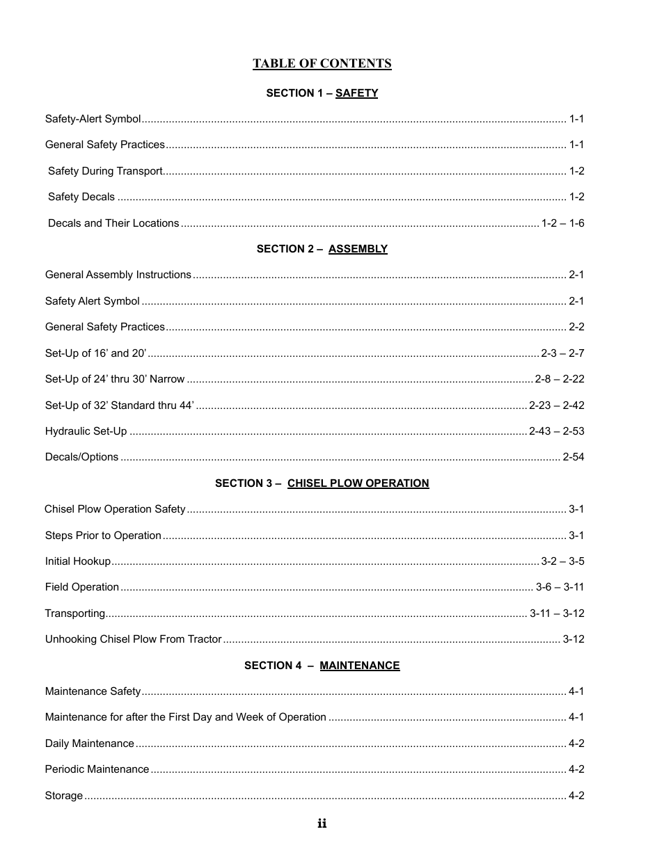 Summers Superchisel - 3-Section User Manual | Page 4 / 138