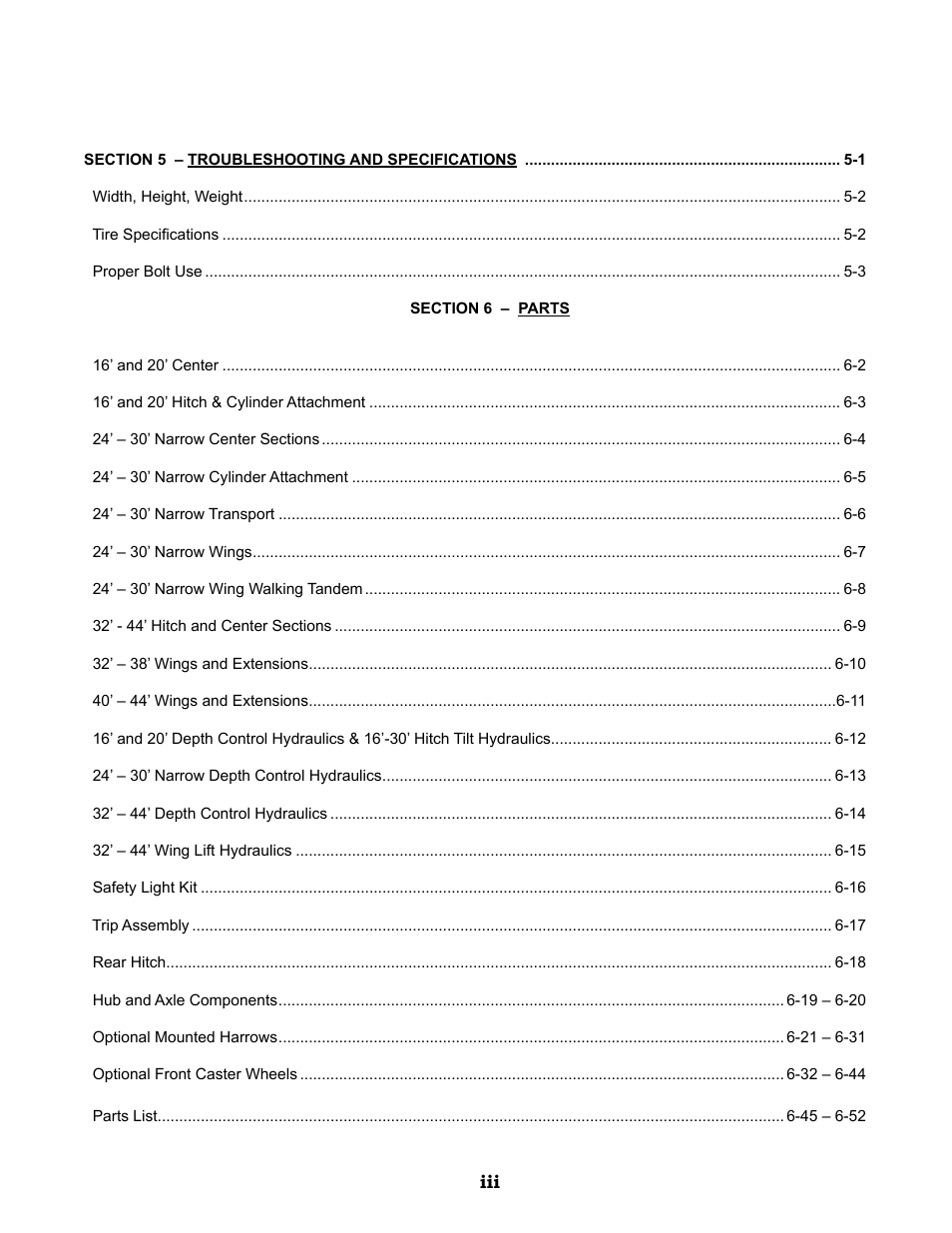 Summers Superchisel - 3-Section User Manual | Page 5 / 138