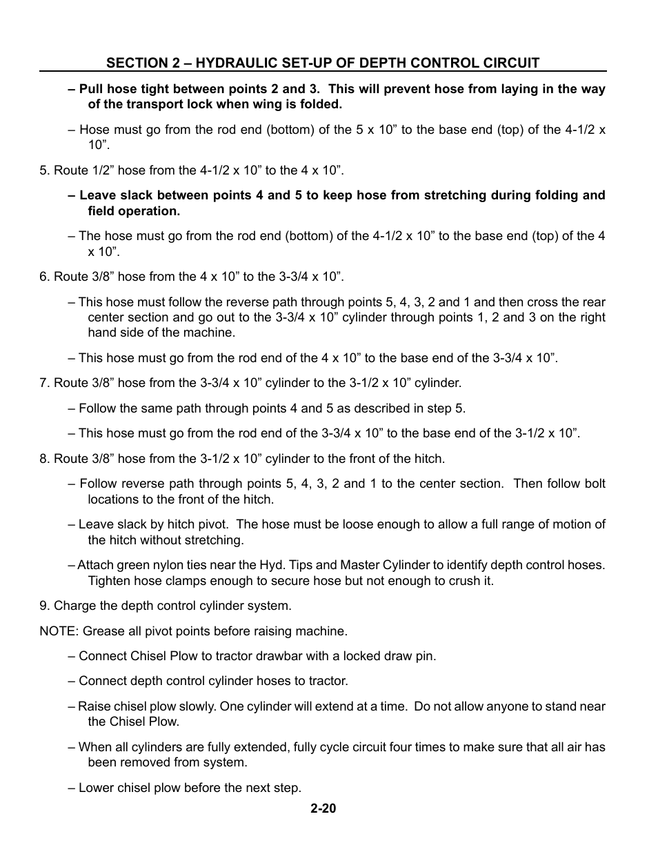 Summers Superchisel - 5-Section User Manual | Page 32 / 98