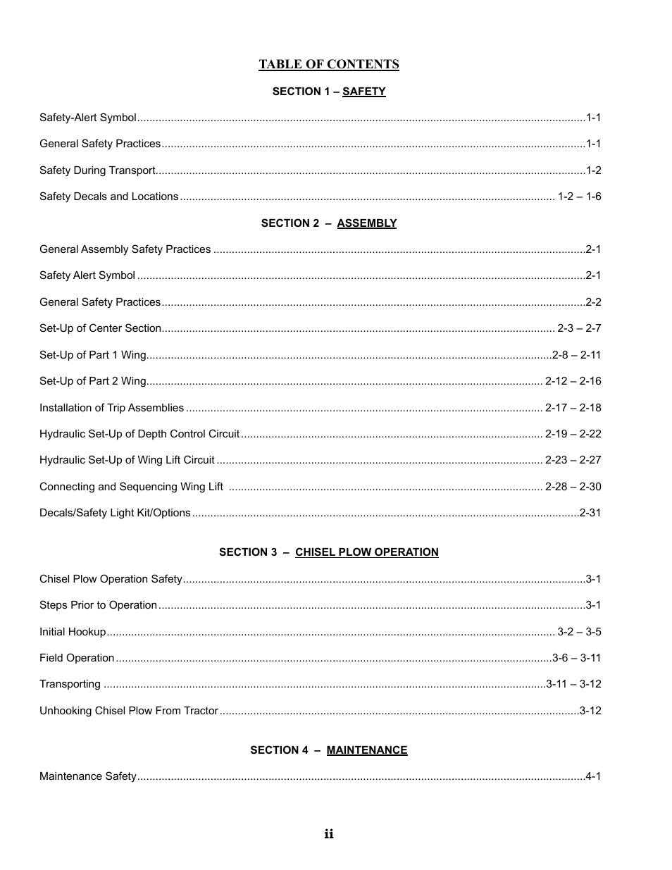 Summers Superchisel - 5-Section User Manual | Page 4 / 98