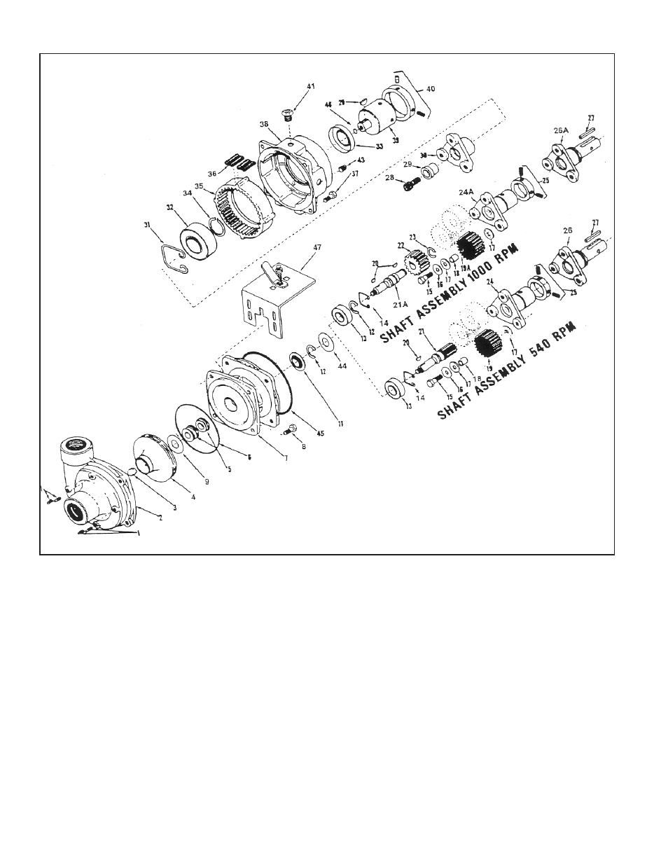 Centrifugal pump assembly | Summers 3Pt Supersprayer User Manual | Page 110 / 124