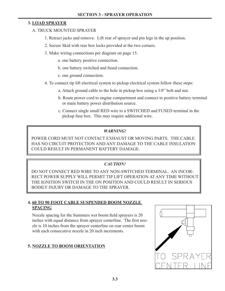 Summers Truck Supersprayer User Manual | Page 17 / 80