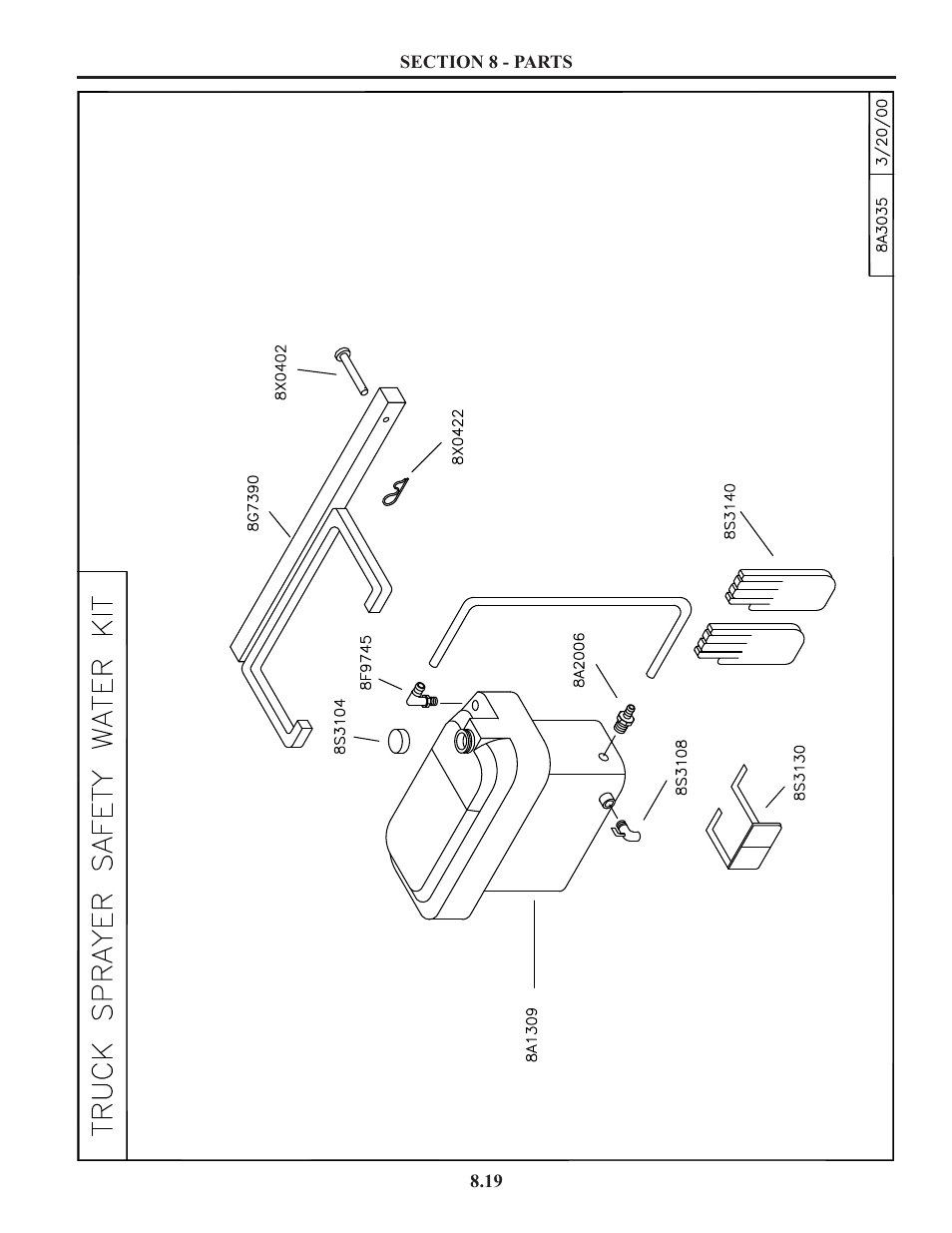 Safety water kit | Summers Truck Supersprayer User Manual | Page 59 / 80