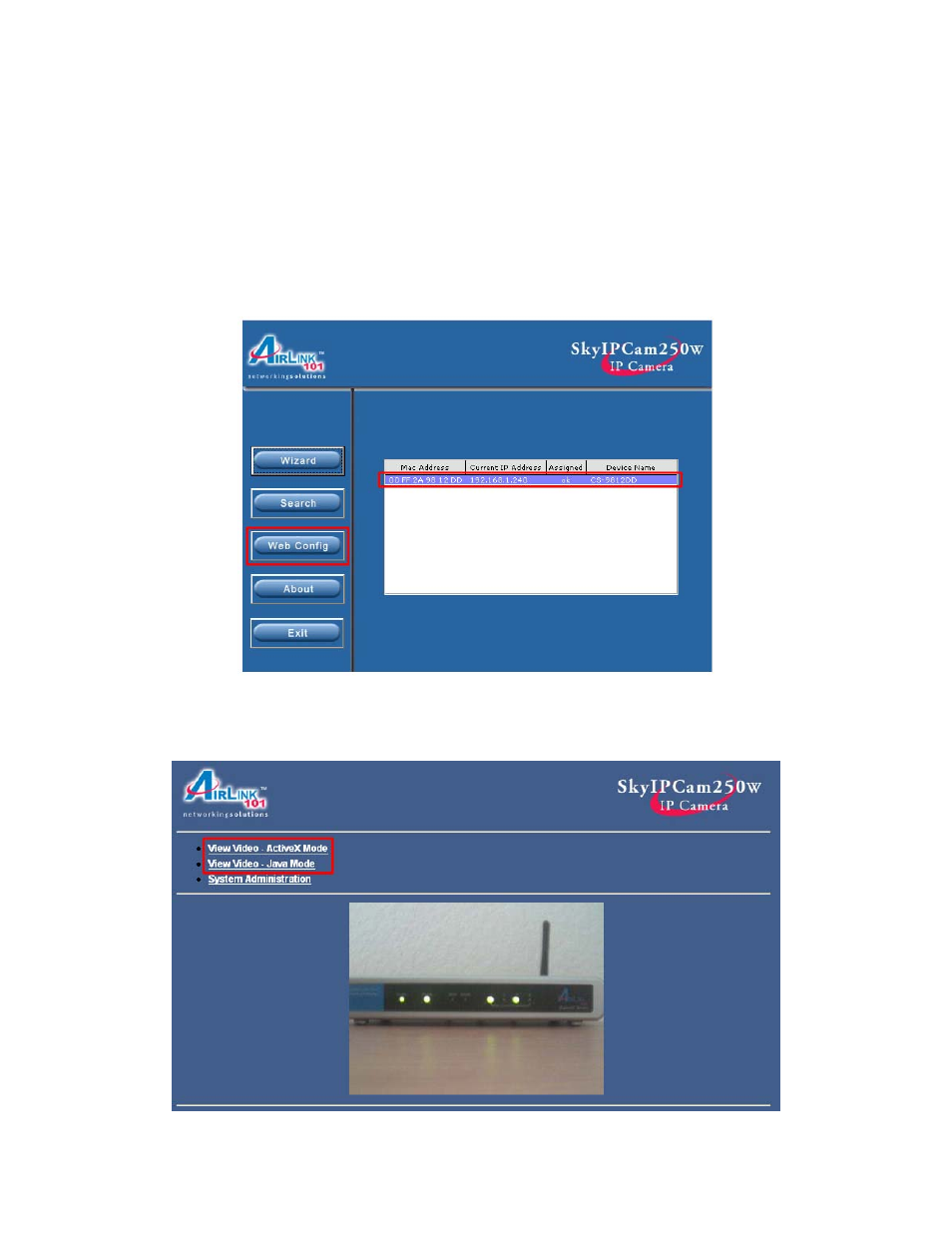 Viewing images | Airlink101 AIC250W User Manual | Page 16 / 84
