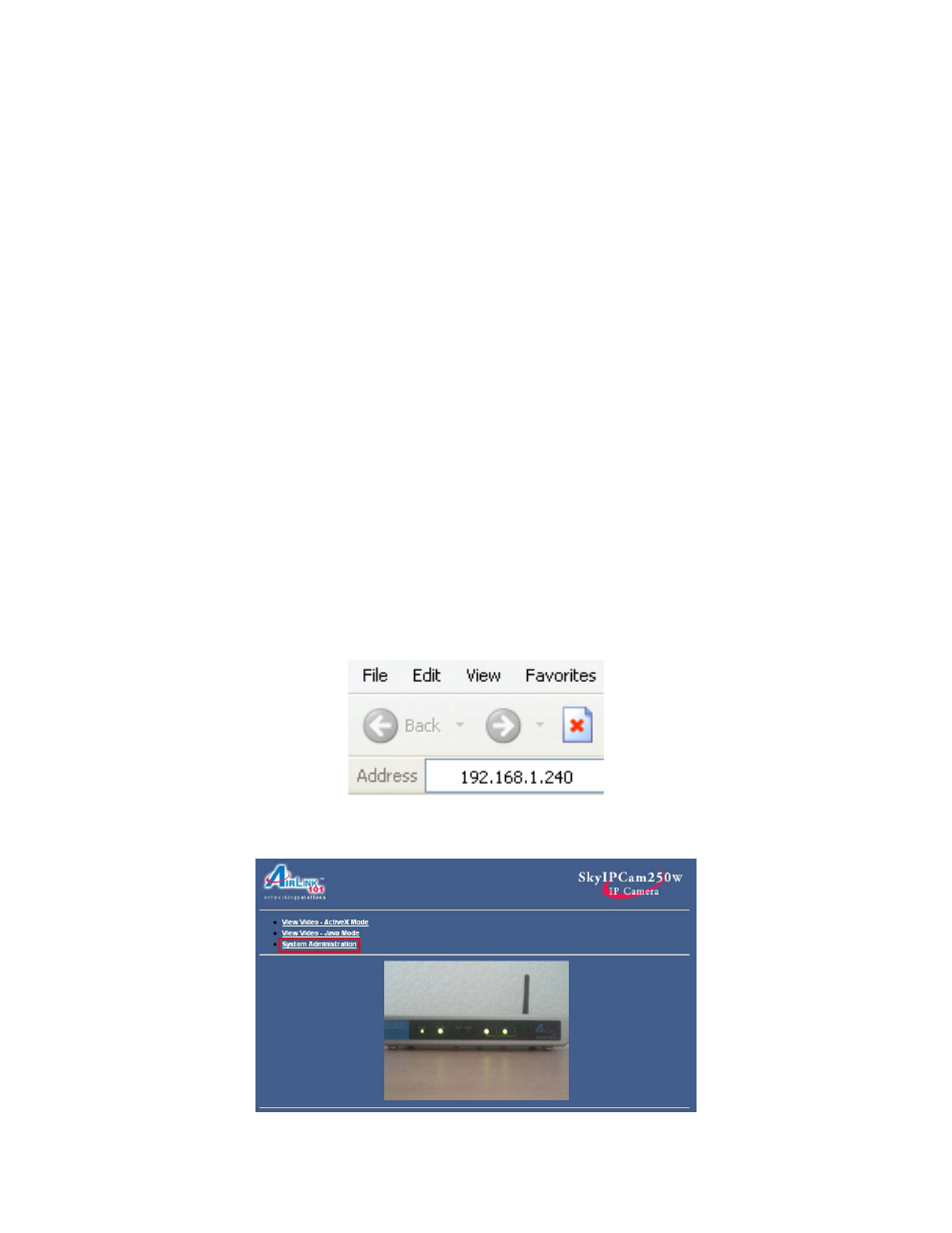 Viewing videos from external networks | Airlink101 AIC250W User Manual | Page 43 / 84