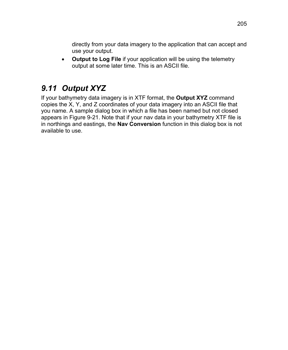 11 output xyz | Triton Isis User Manual | Page 219 / 310