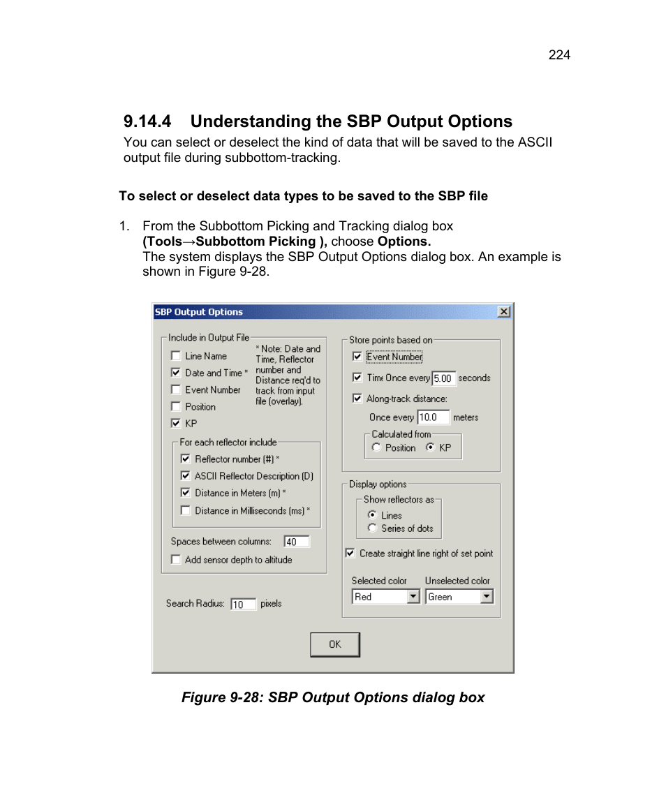 4 understanding the sbp output options | Triton Isis User Manual | Page 238 / 310