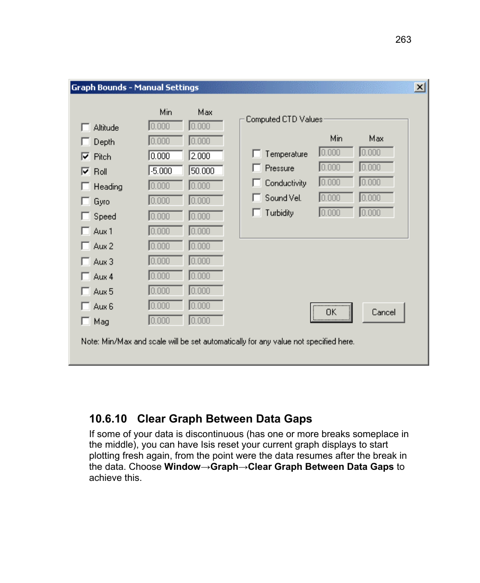 7 status and control, 1 parameter | Triton Isis User Manual | Page 277 / 310