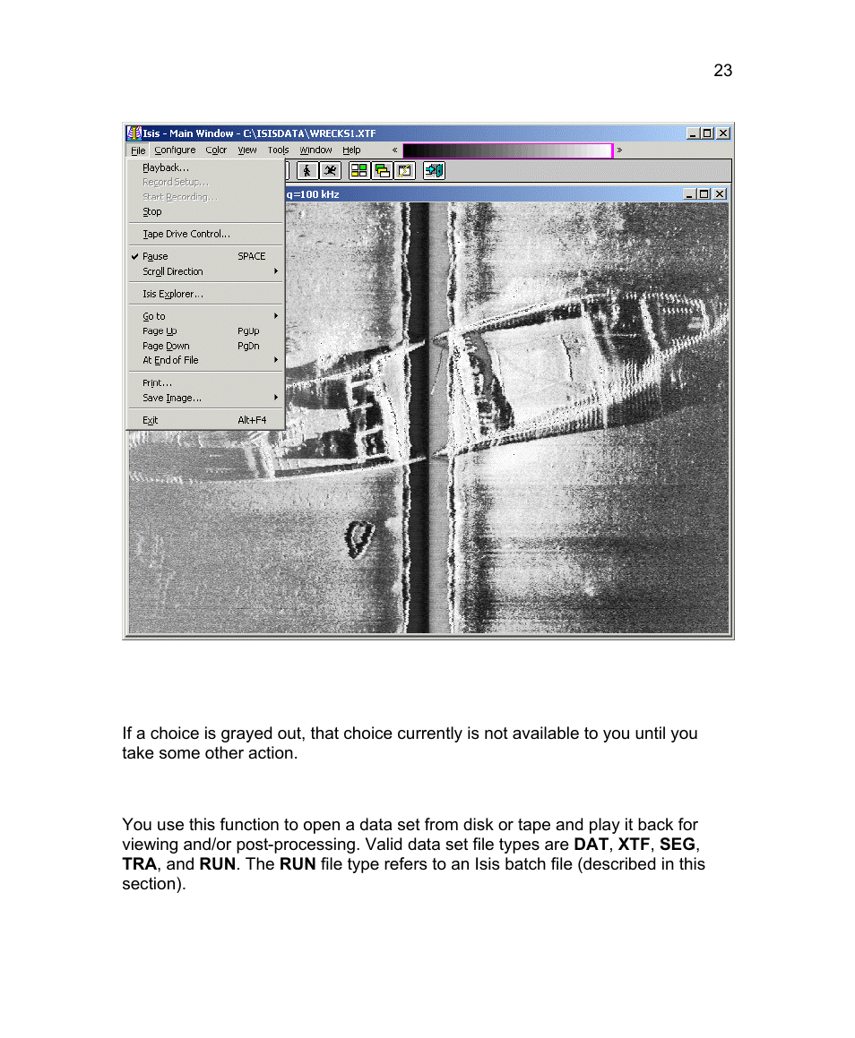 1 playback | Triton Isis User Manual | Page 37 / 310