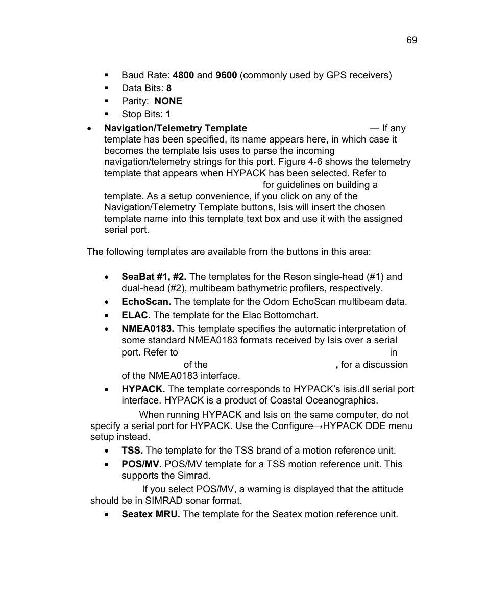 Triton Isis User Manual | Page 83 / 310