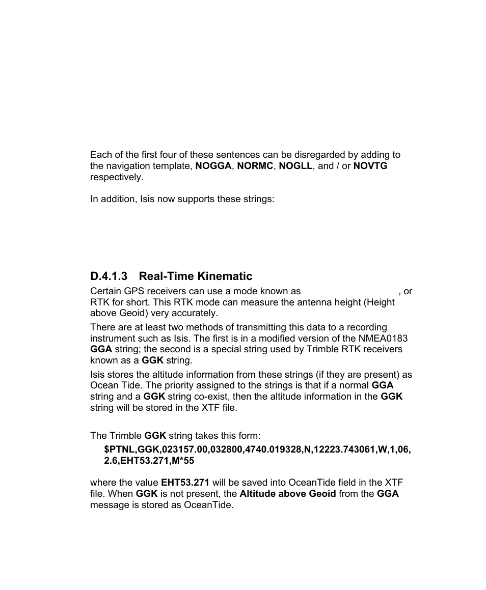 D.4.1.3 real-time kinematic | Triton Isis User Manual | Page 64 / 168