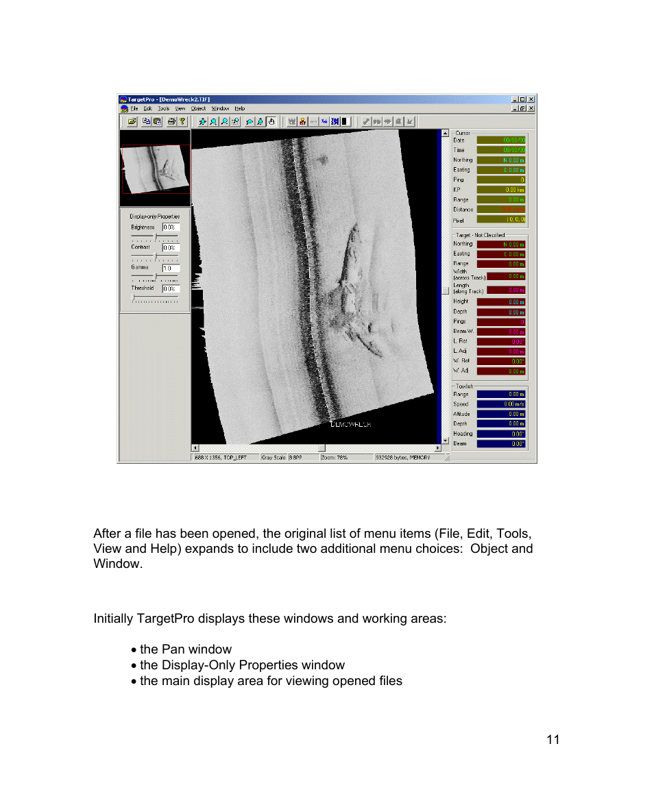 3 understanding targetpro’s windows | Triton TargetPro User Manual | Page 20 / 83