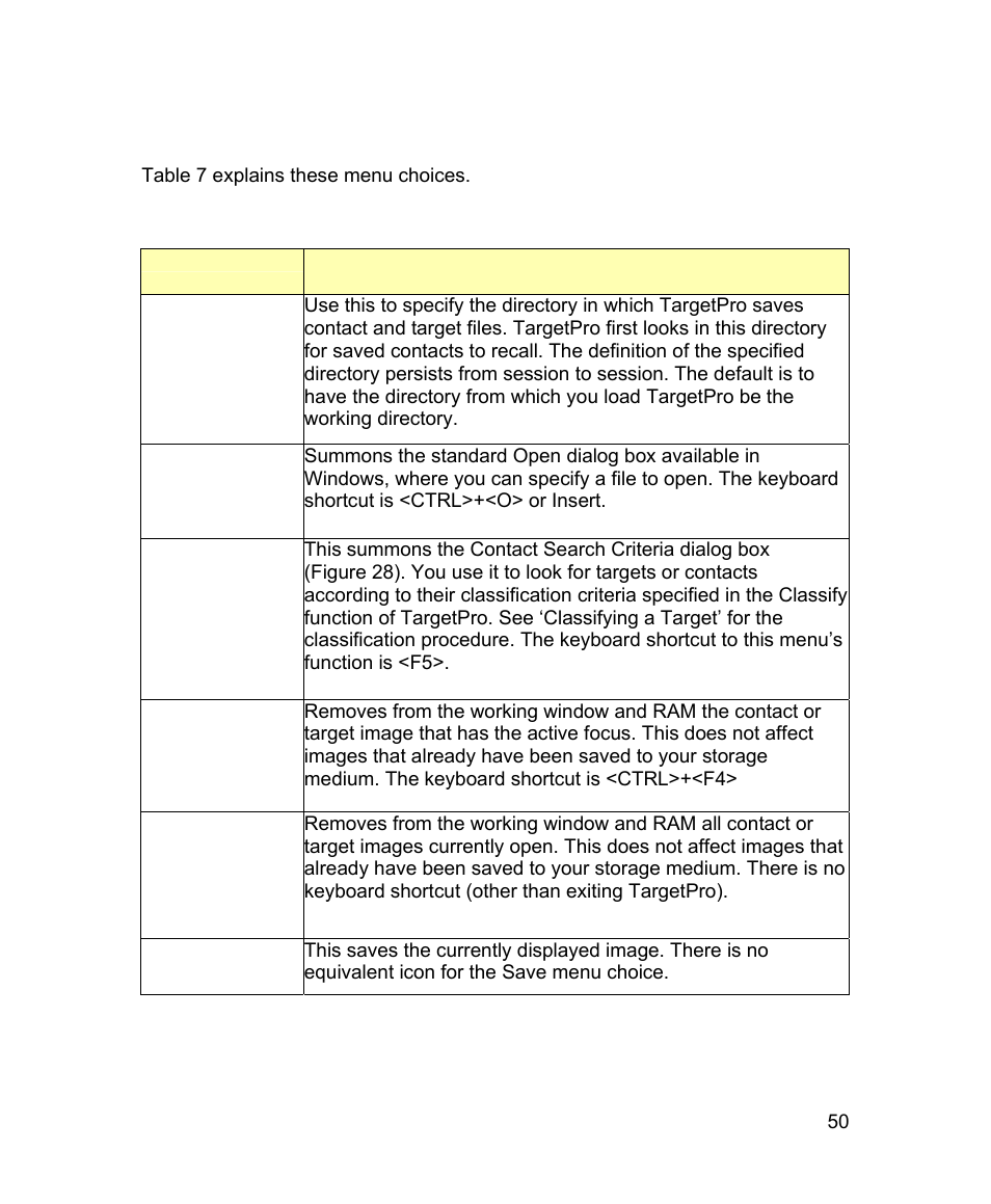Triton TargetPro User Manual | Page 61 / 83