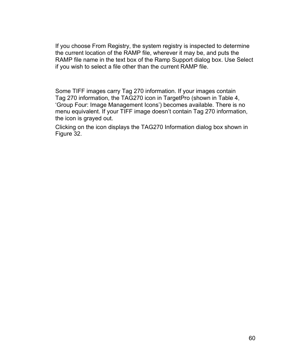 3 inspecting tag 270 information | Triton TargetPro User Manual | Page 71 / 83