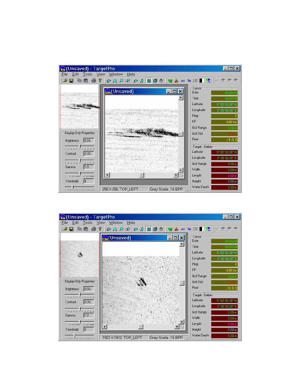 Sample images from target pro | Triton TargetPro User Manual | Page 80 / 83