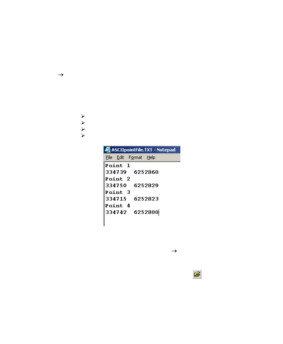 Importing an ascii point or line file | Triton TritonMap User Manual | Page 72 / 141