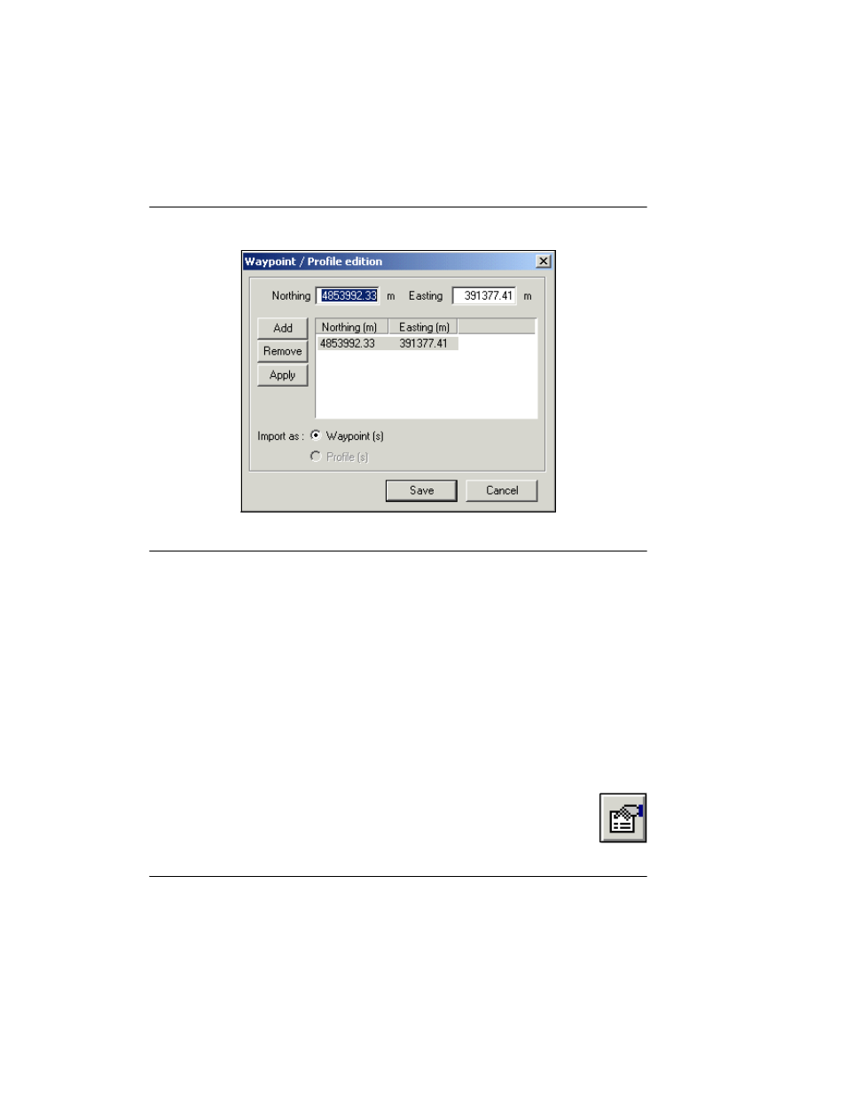 Creating an object manually | Triton TritonNav User Manual | Page 26 / 84