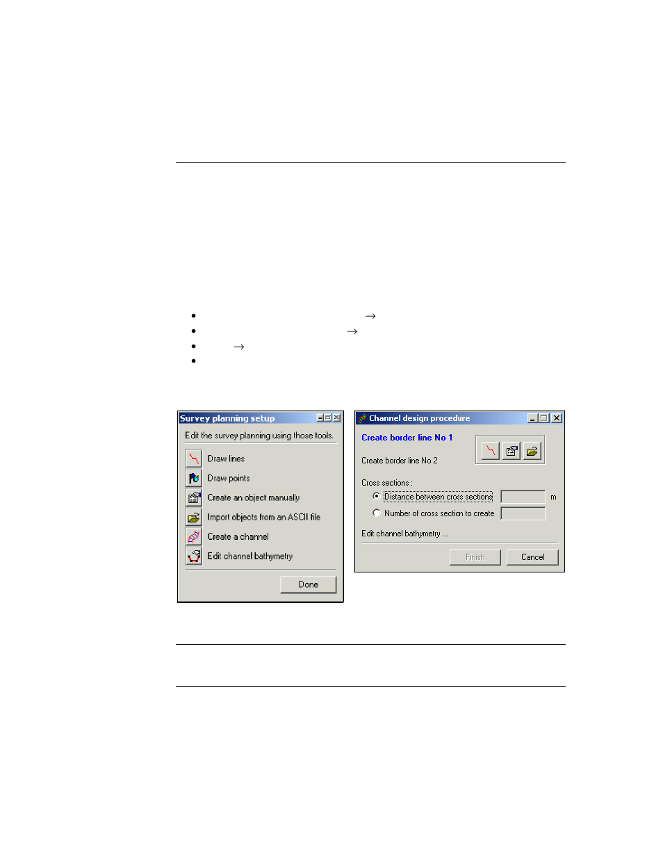 Creating a channel | Triton TritonNav User Manual | Page 73 / 84