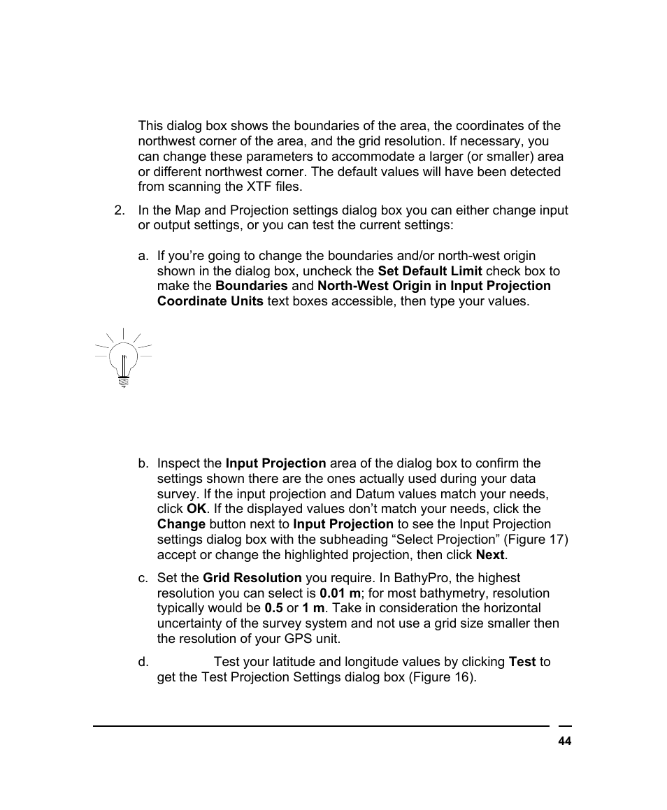 Triton BathyPro User Manual | Page 44 / 112