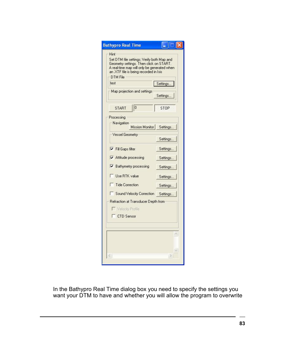 Triton BathyPro User Manual | Page 83 / 112