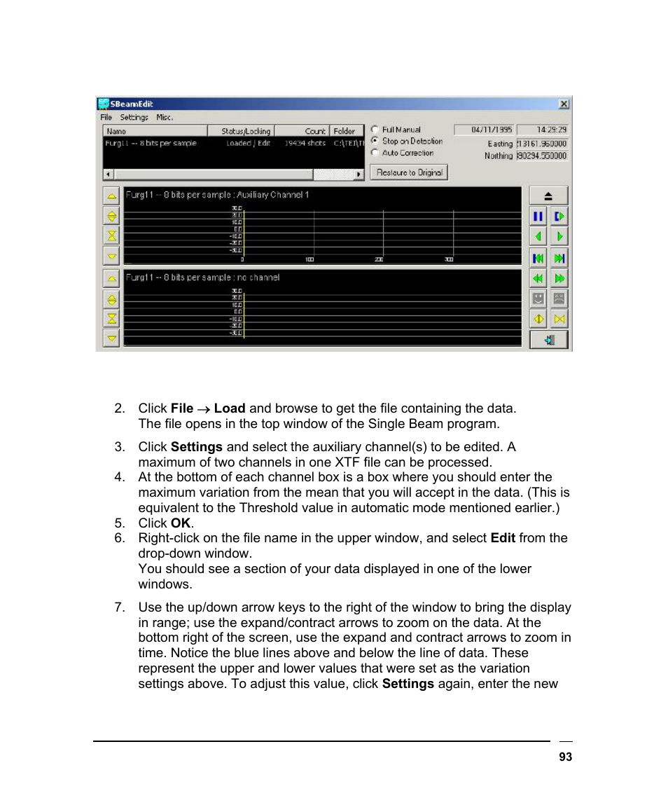 Triton BathyPro User Manual | Page 93 / 112