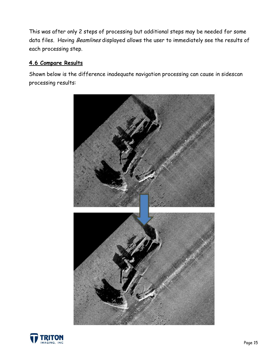 6 compare results | Triton Navigation User Manual | Page 18 / 21