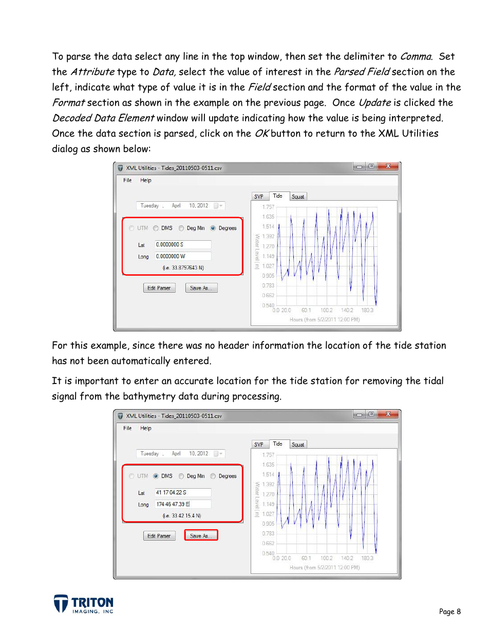 Triton Bathymetry User Manual | Page 12 / 49