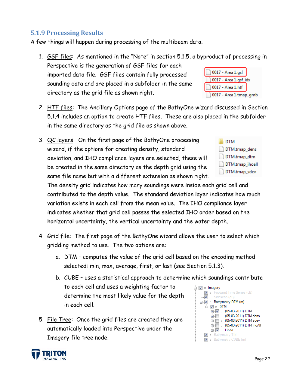 9 processing results | Triton Bathymetry User Manual | Page 26 / 49