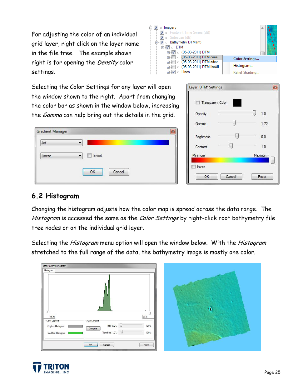 2 histogram | Triton Bathymetry User Manual | Page 29 / 49