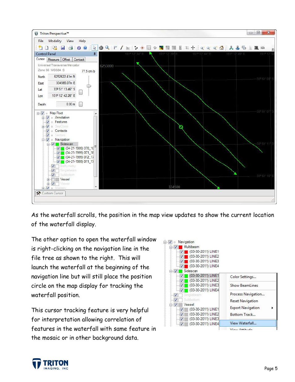 Triton Sidescan User Manual | Page 8 / 28