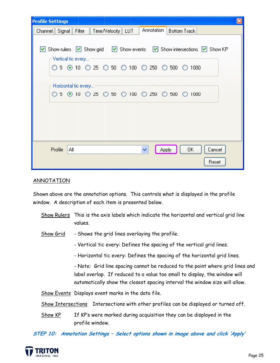 Triton SB-Interpreter User Manual | Page 28 / 60